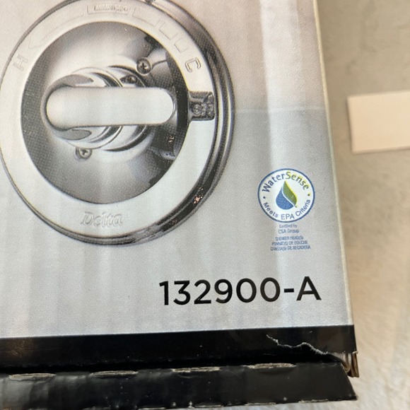 Delta Classic Shower Valve Trim Kit Chrome Finish 132900-A - Picture 4 of 5